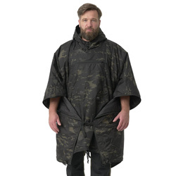 Helikon - Poncho Swagman Roll - Windpack - Climashield - MultiCam Black - PO-SMR-BL-0C