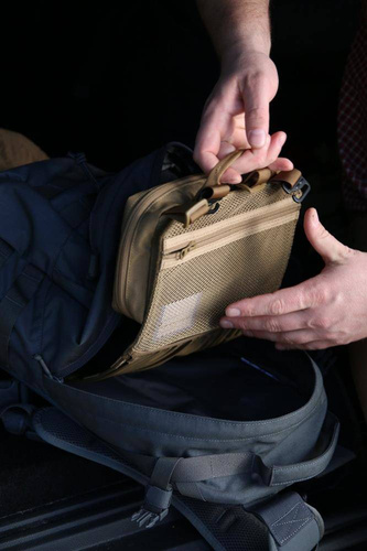 Sonstige - Helikon - Klettverschluss-Paneel Einsatz MOLLE Adapter 2 - Cordura - Shadow Grey - IN-MA2-CD-35