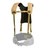 Templars Gear - H-Harness 4-Punkt Taktische Hosenträger - MOLLE - Coyote Brown - TG-H-HAR-4-CB 