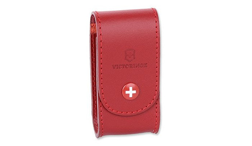 Scheiden und Zubehör - Victorinox - Gürteltasche aus Leder - Rot - 4.0521.1