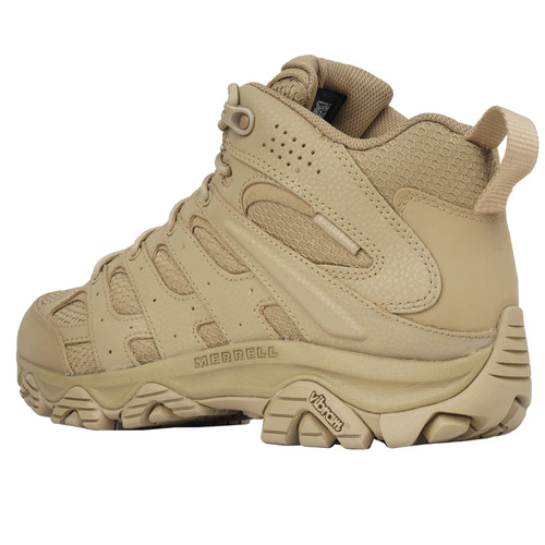 Bekleidung - Merrell - Moab 3 Mid Tactical Response Wasserdichte Stiefel - Coyote - J004111 - Militärstiefel