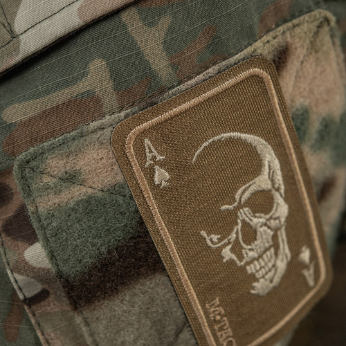 M-Tac - Moralaufnäher Patch Face of War - Cordura - Coyote - 51389005 - Morale Patch - Verschiedenes
