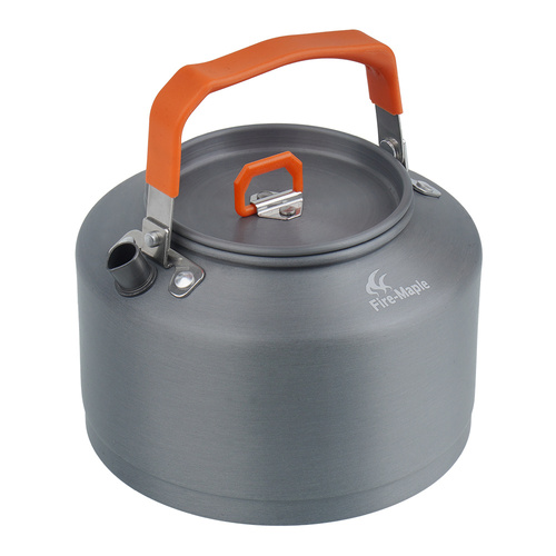 Fire Maple - Tourist Wasserkocher - 1,3 L - Aluminium - FEAST T4-Orange - Besteck & Geschirr