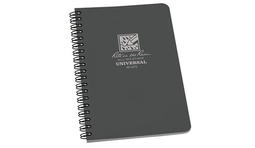 Rite in the Rain - Allwetter-Notizbuch - 4 5/8 x 7" - 873 - Grau - Notizbücher & Zubehör - Verschiedenes