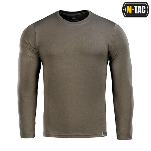 M-Tac - Militärisches Langarm-T-Shirt - Dark Olive - 20067048 - Militär-T-Shirts - Bekleidung