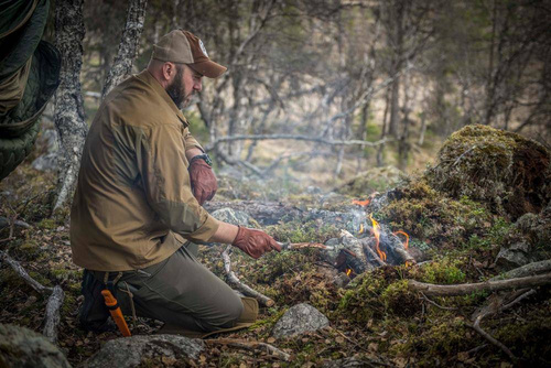 Helikon - Woodsman Hemd - Schwarz - KO-WDN-DC-01