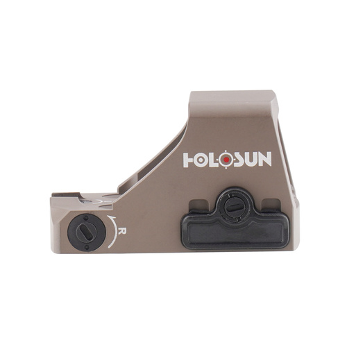 Holosun - Kollimator HS507K Open Reflex SubCompact Pistol Sight - FDE - HS507K-X2-FDE - Holosun Kollimatorvisiere