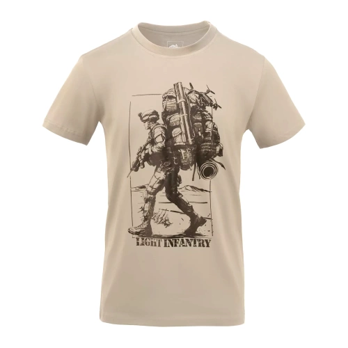 Helikon - T-shirt Light Infantry - Olive Grun - TS-LIF-CO-02 - T-Shirts - Bekleidung