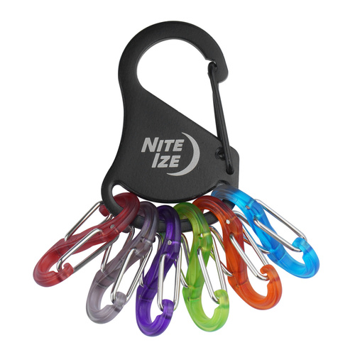 Nite Ize - Nite Ize - KeyRack™ S-Biner® Schlüsselsatz - KRK2-01-R6