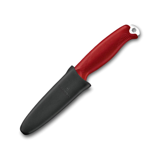 Messer - Victorinox - Feststehendes Messer Venture - Sandvik 14C28N - Rot - 3.0902