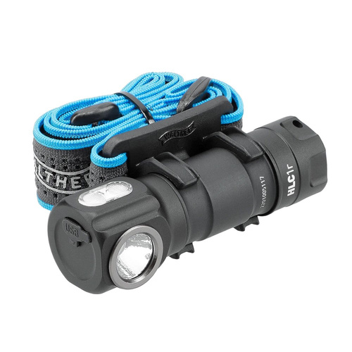 Walther - Taschenlampe LED HLC1r - 500 lm - Schwarz - 3.7137 - LED-Taschenlampen - Outdoor