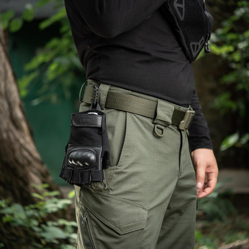 Taktisch Handschuhe - M-Tac - Assault Tactical Mk.4 Fingerlose Handschuhe - Schwarz - 90214002