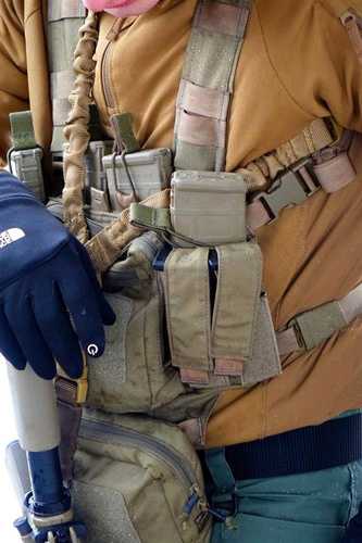 Helikon - Kamizelka Training Mini Rig® - Czarny / Schatten Grau - KK-TMR-CD-0135A - Chest Rig Westen - Ausrüstung