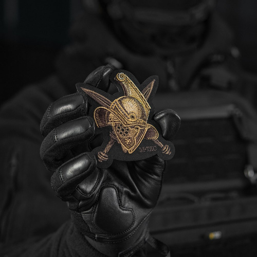 M-Tac – Gladiator-Helm-Aufnäher – Stickerei – 500D Cordura – Gold – 51374002 - Andere - Verschiedenes
