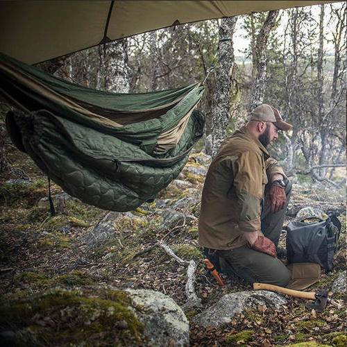 Helikon - Poncho Swagman Roll Basic - Coyote - PO-SRB-PO-11 - Militärjacken