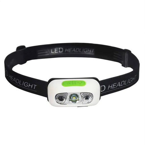 Speras - B6 LED-Taschenlampe / Stirnlampe - 120 Lumen - micro USB - Schwarz - B6 - LED-Taschenlampen - Outdoor