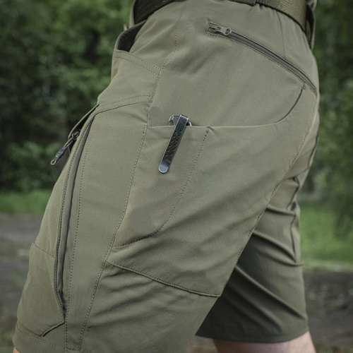 Kurze Hose - M-Tac - Taktische Shorts Rubicon Flex - 4-Way Stretch - YKK - Army Olive - 20070062
