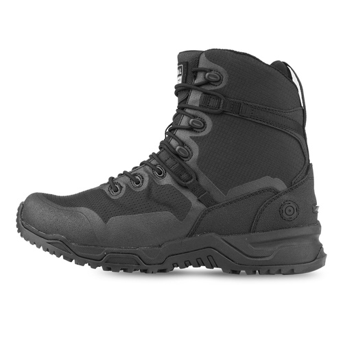 Militärstiefel - Altama - Militärstiefel mit seitlichem Reißverschluss SWAT Alpha Fury 8 '' - Hoch - Schwarz - 177501