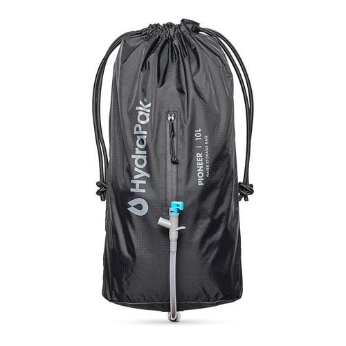 Outdoor - HydraPak - Pioneer Wasserspeichertasche - 10 L - Schwarz - AP002 - Wasserbehälter & Feldflaschen