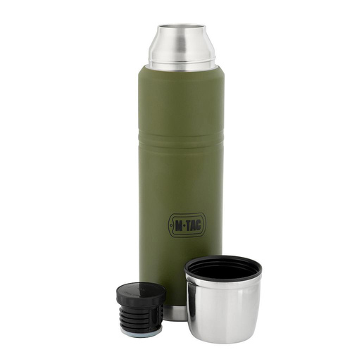 M-Tac - Edelstahl-Thermoskanne - 1000 ml - Olive - UN-B04-1000A - Tassen & Thermoskannen - Outdoor