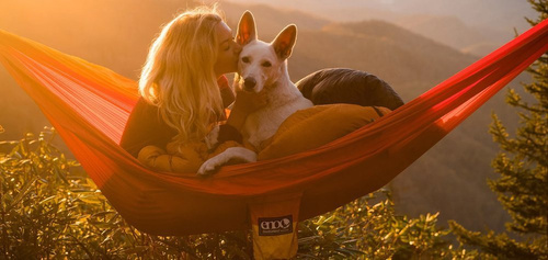 ENO - SingleNest® Hängematte - Khaki / Maroon - SH025 - Hängematten & Zelte - Outdoor