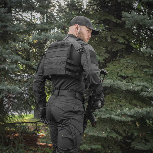 Ausrüstung - M-Tac - Cuirass QRS Gen.II Tactical Platte Carrier Vest - Schwarz - 10156802 - Modulare Westen