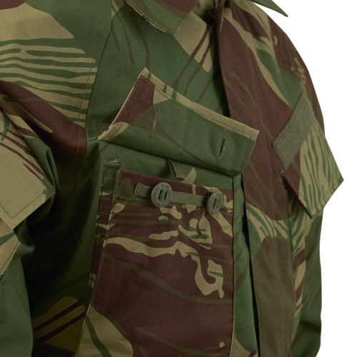 Bekleidung - Helikon - Militär-Sweatshirt Raid - Ripstop - 8 Taschen - Rhodesian Camo - BL-RAD-SP-1K - Hemden & Pullover