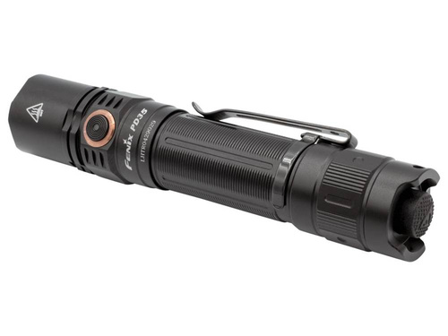 Fenix - Taktische LED-Taschenlampe wiederaufladbar - 1700 Lumen - 2600 mAh - Schwarz - PD35 V3.0 - LED-Taschenlampen