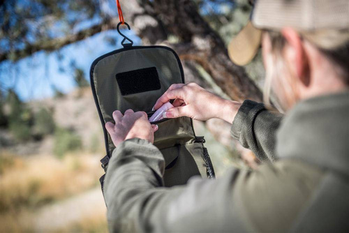 Helikon - Reise-Toilettenbeutel - Schwarz / Olive Green -Schwarz / Olive Green - MO-TTB-NL-0201A - Seitentaschen & Organizer