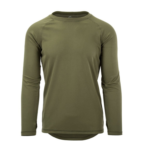Bekleidung - Helikon - Thermoaktives Shirt US - Level 1 - Langarm - Olive Green - BL-UN1-PO-02-B02 - Sporthemden