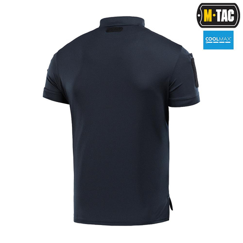 Bekleidung - M-Tac - Polohemd Elite Tactical Coolmax - Dark Navy Blue - 80010015 - T-Shirts