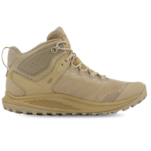 Merrell - Nova 3 Tactical Mid Trekkingstiefel - Wasserdicht - Coyote - J005051 - Taktische Stiefel - Bekleidung