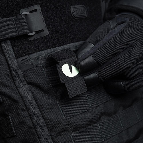 M-Tac - Tiger Eyes Laser Cut Reflektierende Flecken - Paar - Schwartz - 51140002 - Andere