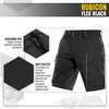 M-Tac - Taktische Shorts Rubicon Flex - 4-Way Stretch - YKK - Schwarz - 20070002