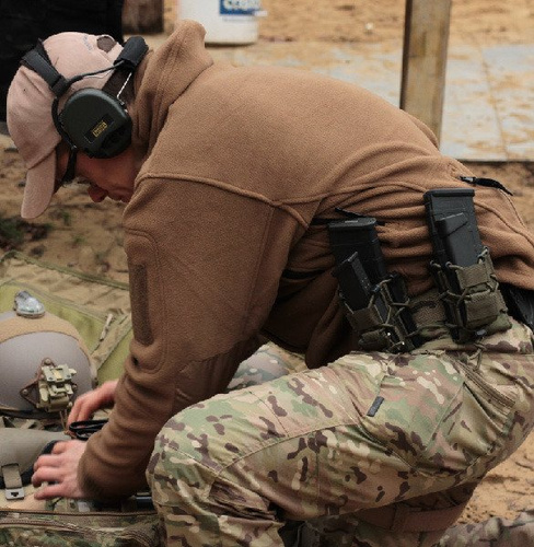 Bekleidung - Helikon - Patriot Doppel-Fleece-Jacke - Olive Green - BL-PAT-HF-02 - Fleece-Sweatshirts