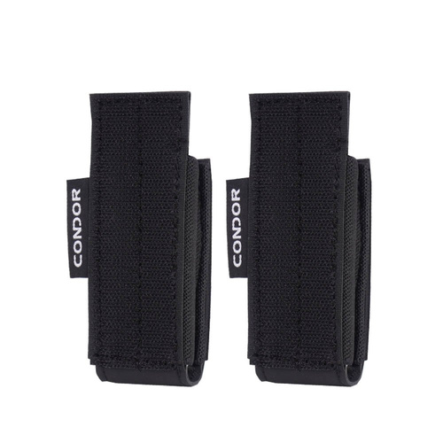 Seitentaschen & Organizer - Condor - QD Pistol Mag Pouch Magazintasche - Schwarz - 2 Stück - 221113-002