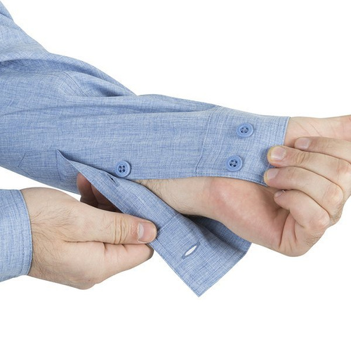 Hemden & Pullover - Helikon - Koszula Defender Mk2 Gentleman Shirt® - Melange Blau - KO-DGM-PO-6520Y