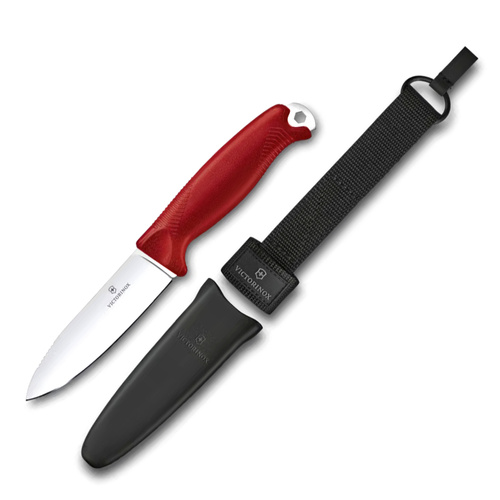 Victorinox - Feststehendes Messer Venture - Sandvik 14C28N - Rot - 3.0902 - Messer