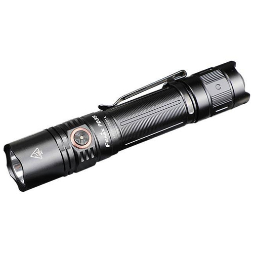 LED-Taschenlampen - Fenix - Taktische LED-Taschenlampe wiederaufladbar - 1700 Lumen - 2600 mAh - Schwarz - PD35 V3.0