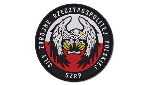 3D PVC Morale Patches - 101 Inc. - 3D-Aufnäher - Streitkräfte von Polen - Vollfarbe - 444130-7022