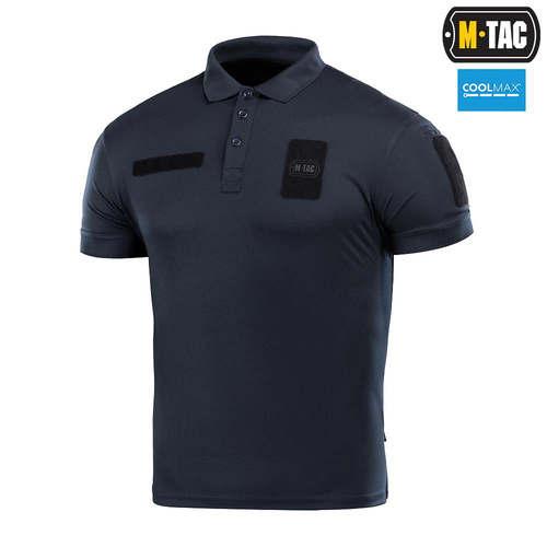 M-Tac - Polohemd Elite Tactical Coolmax - Dark Navy Blue - 80010015 - T-Shirts