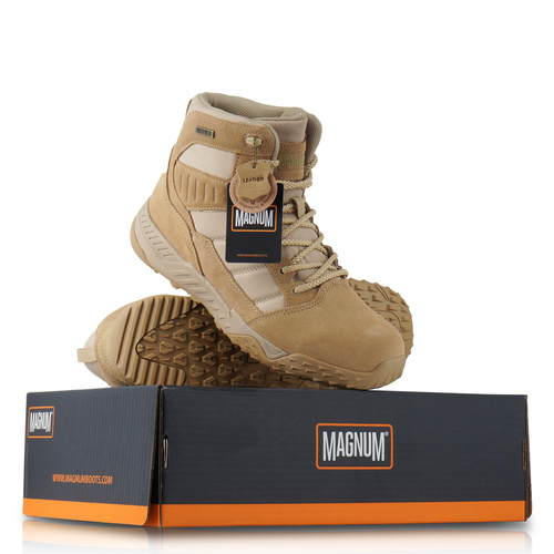 Magnum - Motru Mid WP Militärstiefel - Mittel - Desert Tan - AVSSS22-MG-BD-01 - Militärstiefel - Bekleidung