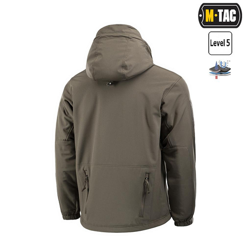 Bekleidung - M-Tac - Softshell mit Fleece-Futter - Olive - MTC-SJWL-OD - Militärjacken