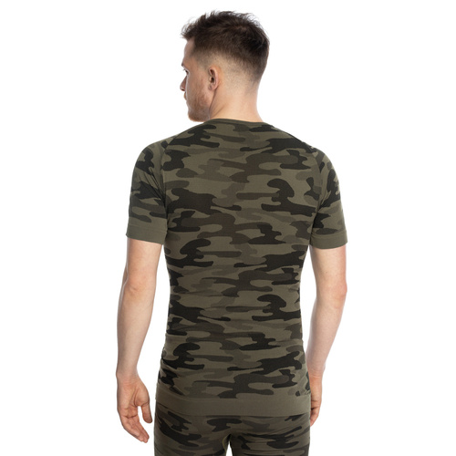 T-Shirts - Spaio - Military Thermo-T-Shirt - Forest Green Tarn