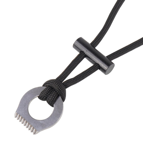 Paracord - FOSCO - Survival Paracord Halskette mit Feuer Starter - 259148