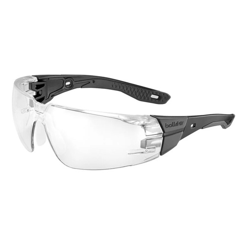 Bolle Safety - Schutzbrille RUSH+ 2.0 - EN ISO 16321-1 - Hydrophobes - HD - RUSPMN13E - Gesichtsschutz