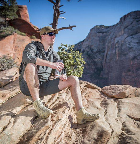 Kurze Hose - Helikon - Outdoor Tactical Shorts® 11'' - VersaStretch® Lite - Mud Brown - SP-OTK-VL-60