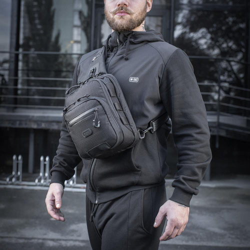 Outdoor - M-Tac - Umhängetasche Slim Elite Hex - Schwarz - 10210002 - Taschen