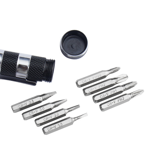 Kugelschreiber & Bleistifte - SpecShop.pl - Schraubendreher - 8 Bits - Schwarz