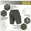 M-Tac - Taktische Shorts Rubicon Flex - 4-Way Stretch - YKK - Army Olive - 20070062